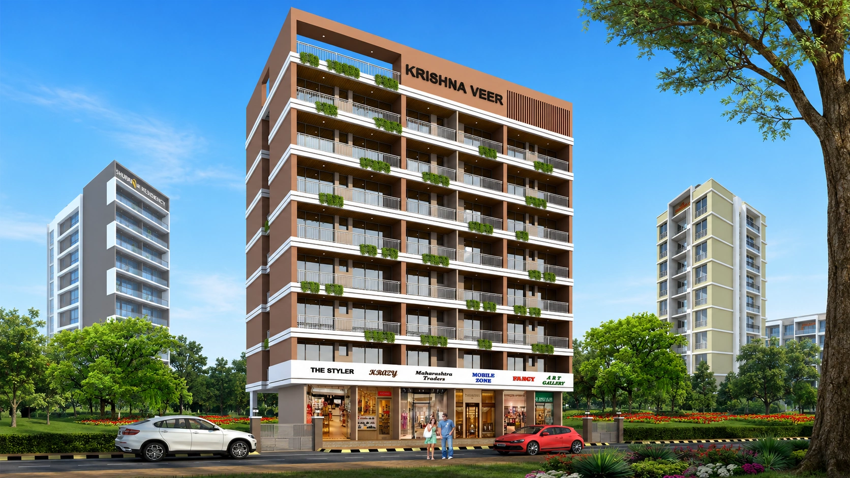 Krishna Veer Koparkhairane – residential tower